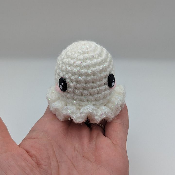 Mini Sparkly Ghost Plushie product image (2)