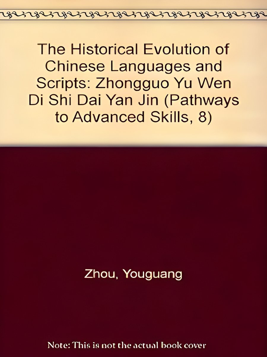 The Historical Evolution of Chinese Languages and Scripts product image (1)