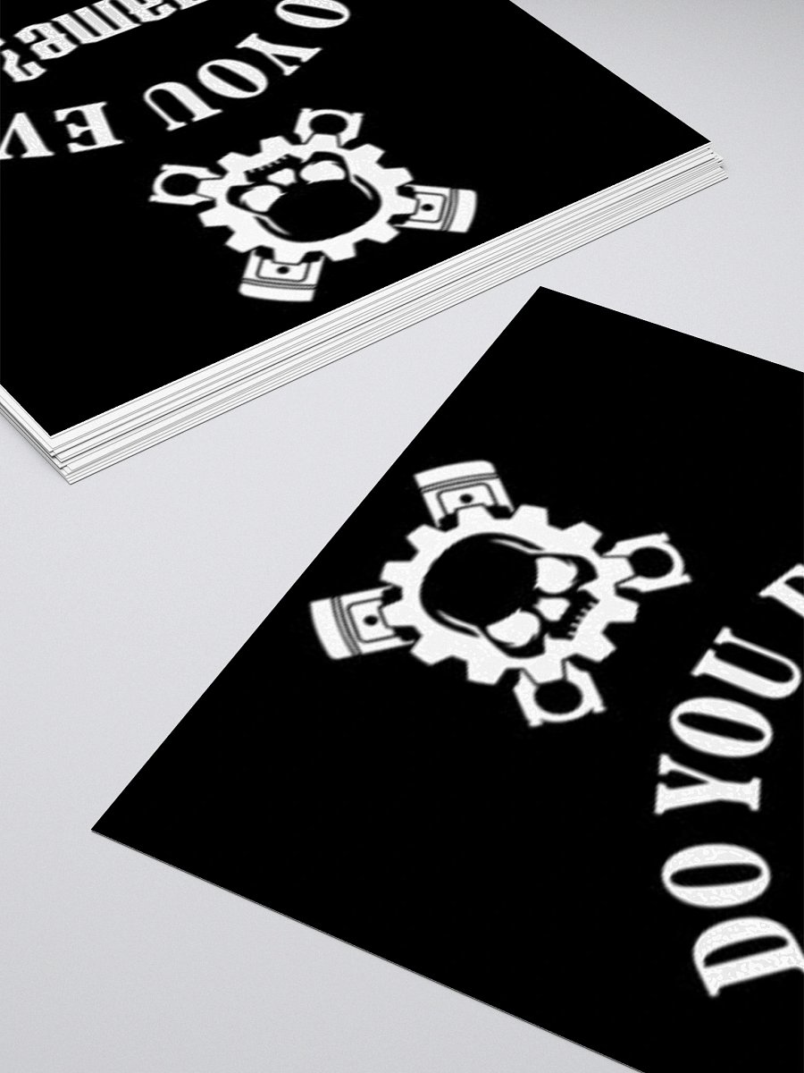 Skull Gear Kiss Cut Stickers product image (7)