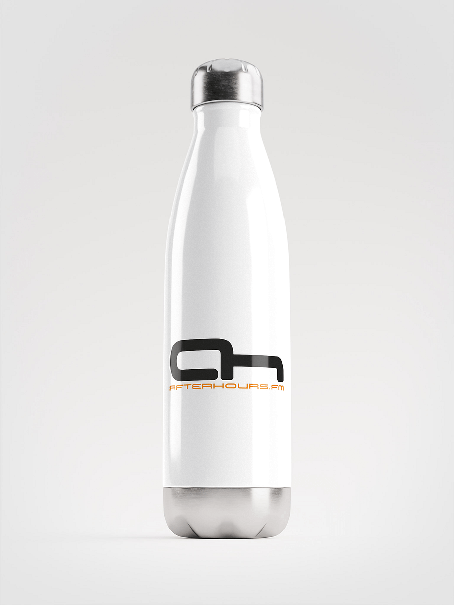 White Stainless Steel Water Bottle product image (1)