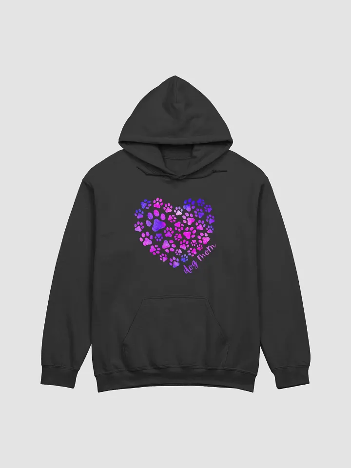 Dog Mom Cute and Colorful Paws Heart Hoodie product image (10)