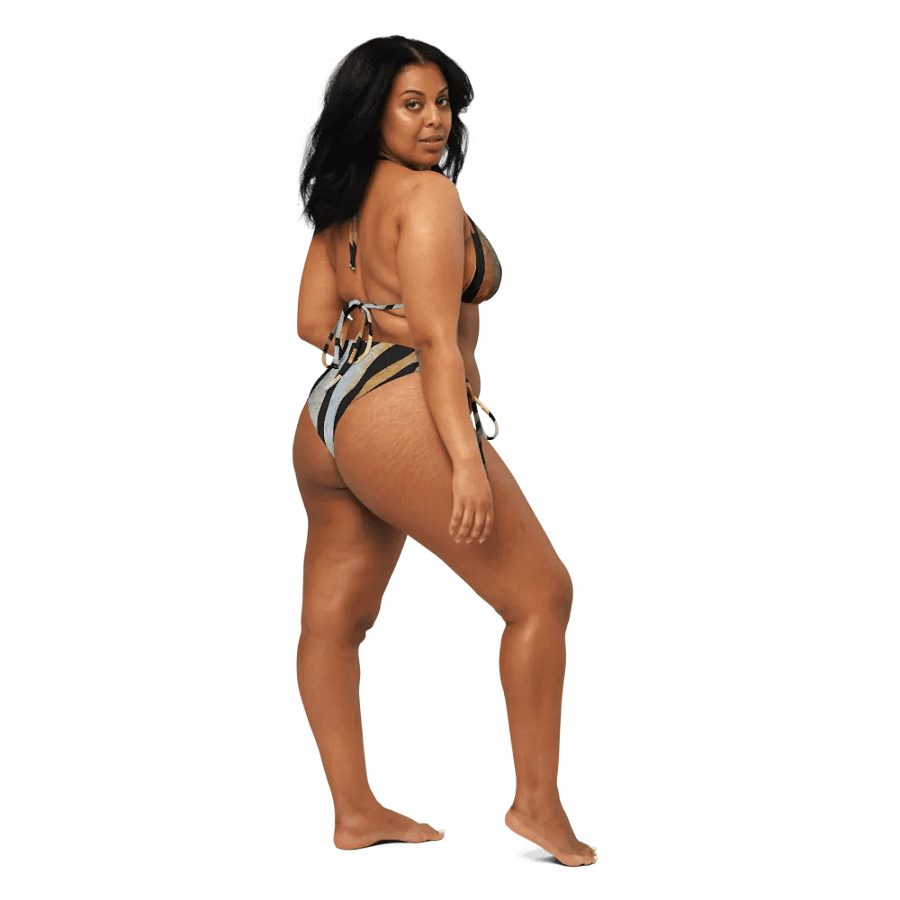 Silver Tiger String Bikini product image (3)