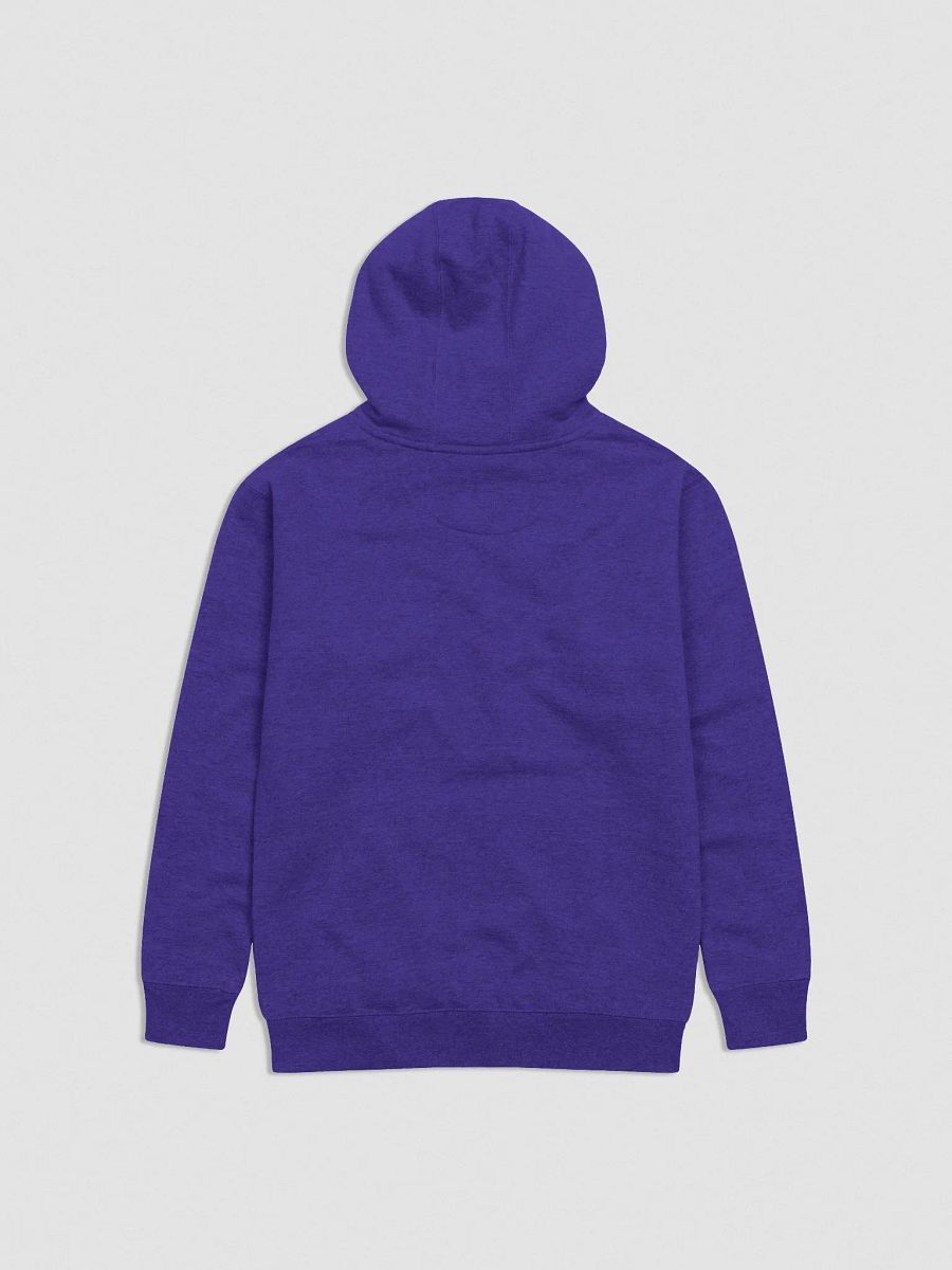 FUELED BY SPITE (purple thread) embroidered heavyweight hoodie product image (3)