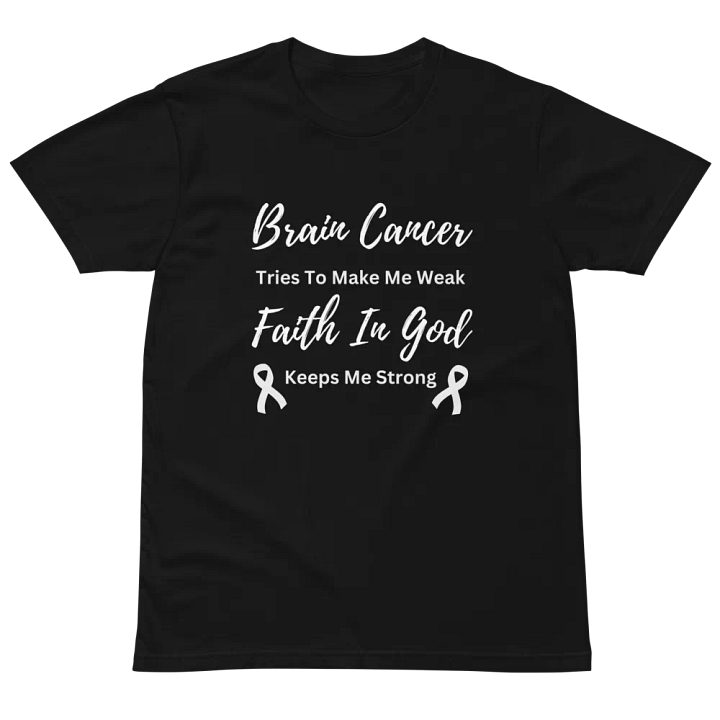 Brain Cancer Awareness Unisex Premium T-Shirt product image (2)