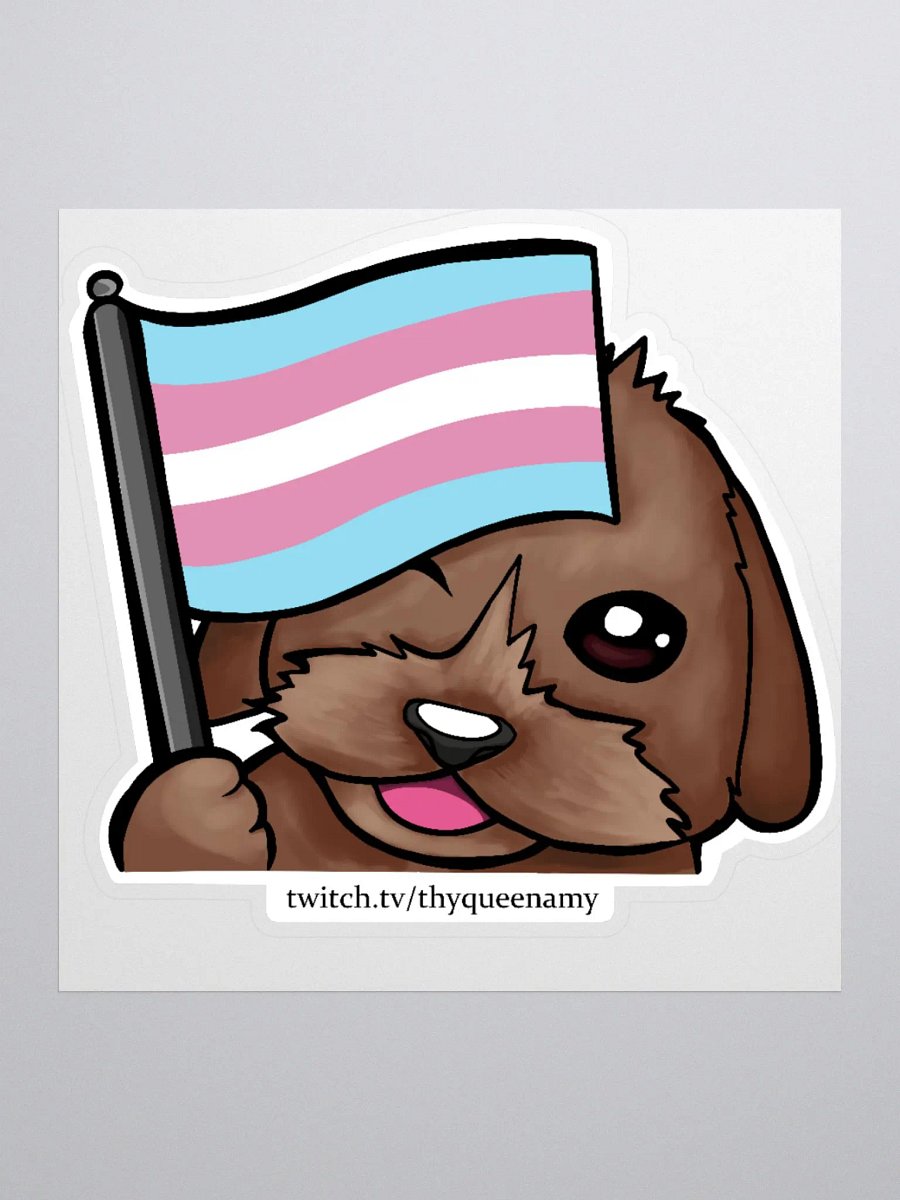 Transgender Pride Pablo Sticker product image (1)