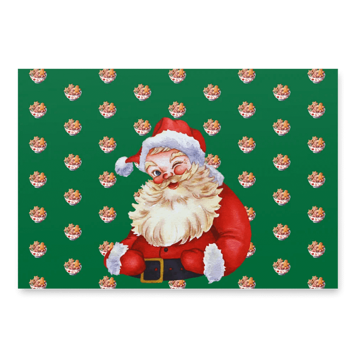 Jolly Santa Wrapping Paper Set product image (2)