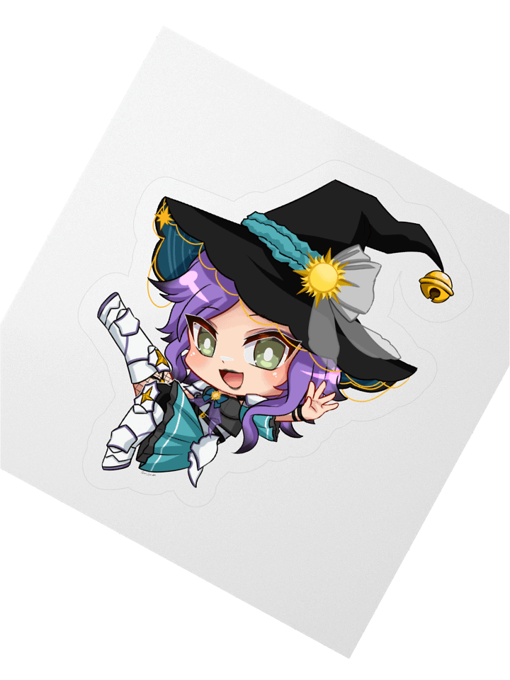 "Debut Chibi" Battlemage Solar Starfire Big Sticker product image (3)