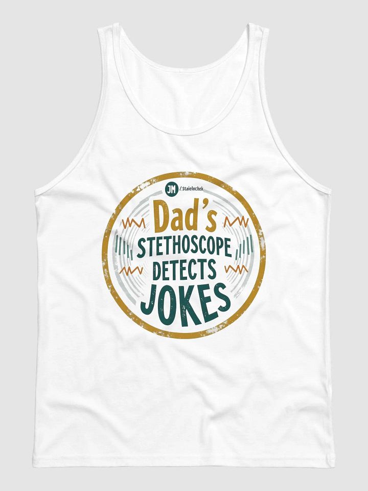 Dad's Stethoscope Circle Design Tank product image (3)