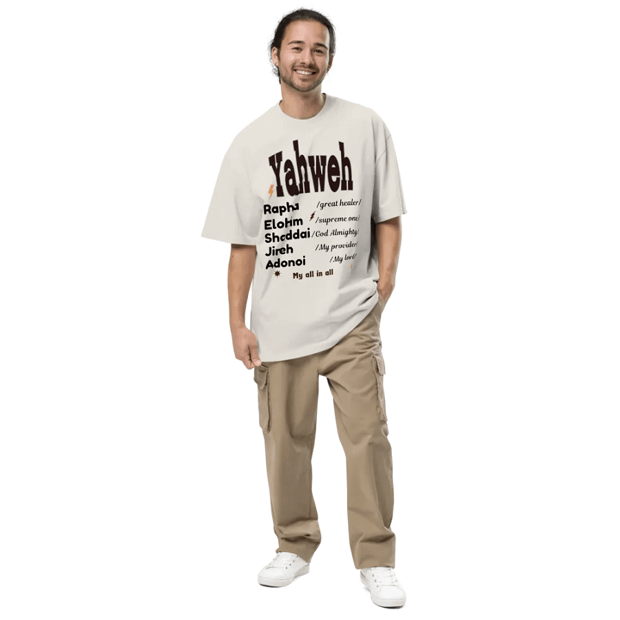 Yaweh Oversize T-Shirt product image (6)
