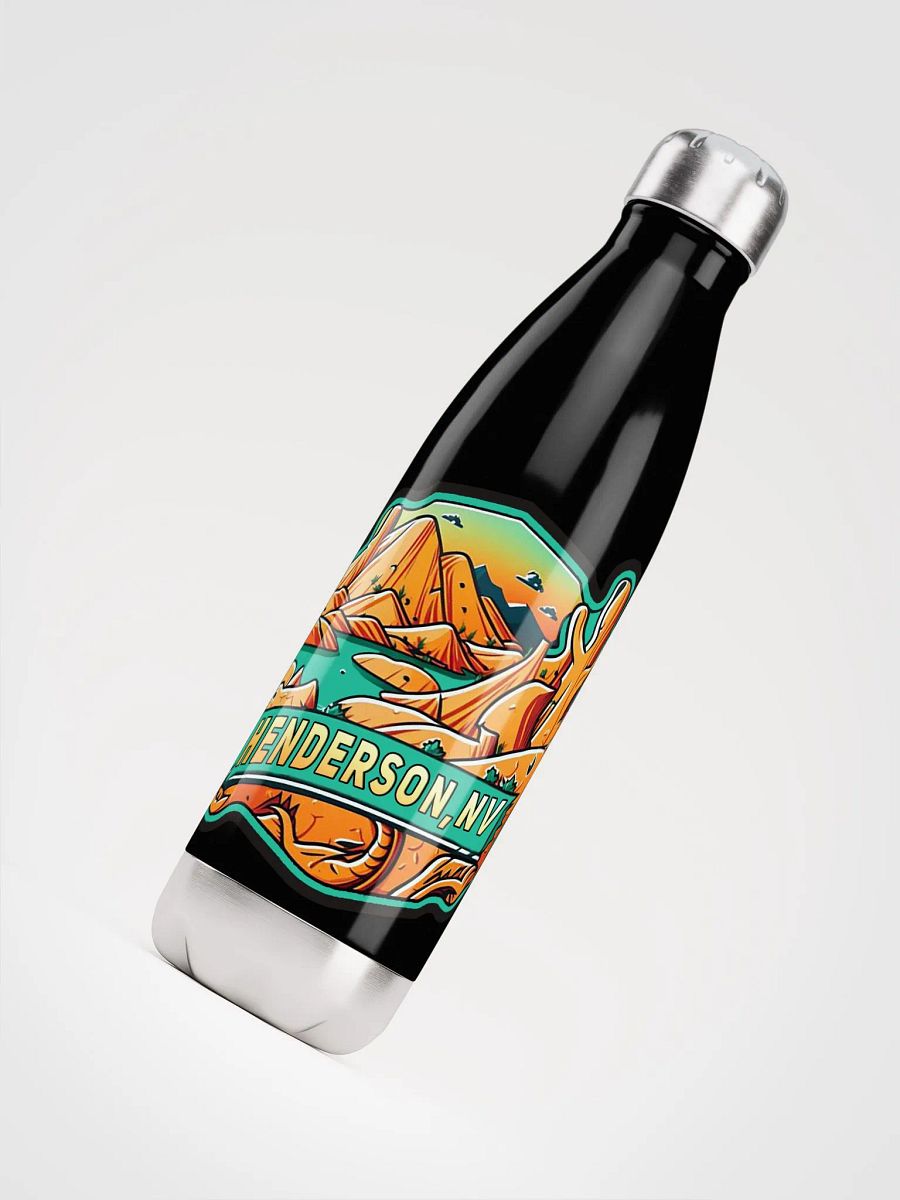 HENDERSON, NV Desert Landscape Stainless Steel Water Bottle product image (7)