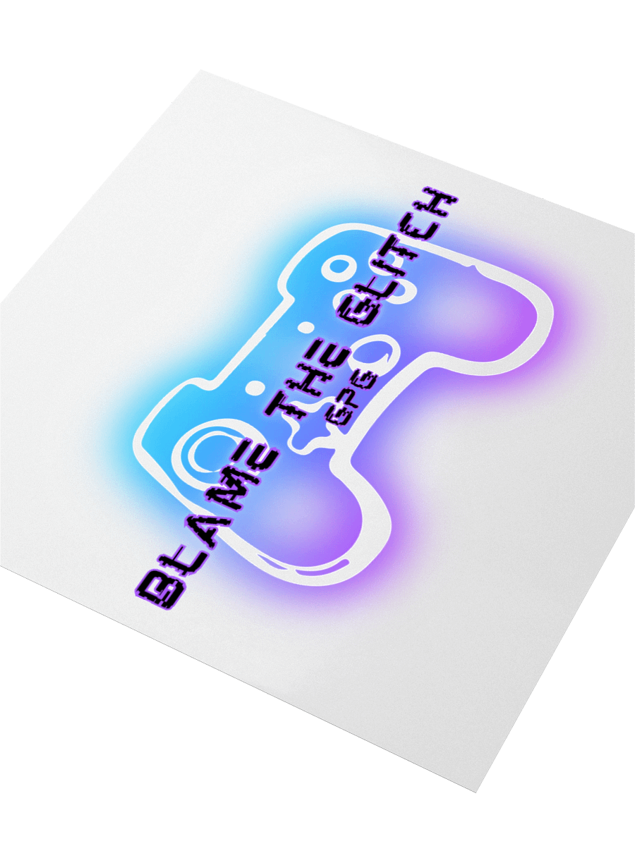 Glitch Controller Kiss Cut Stickers product image (7)