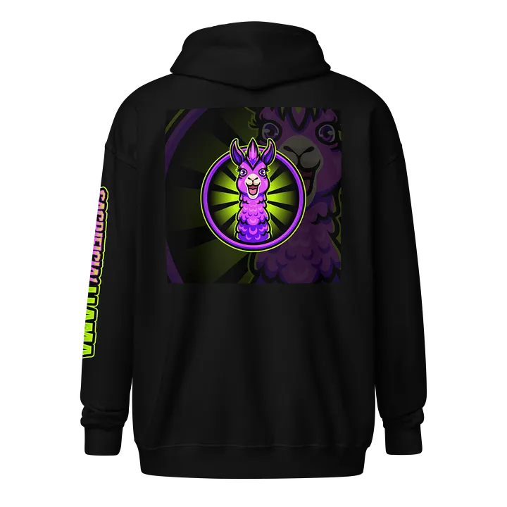 Llama Zip Hoodie product image (2)