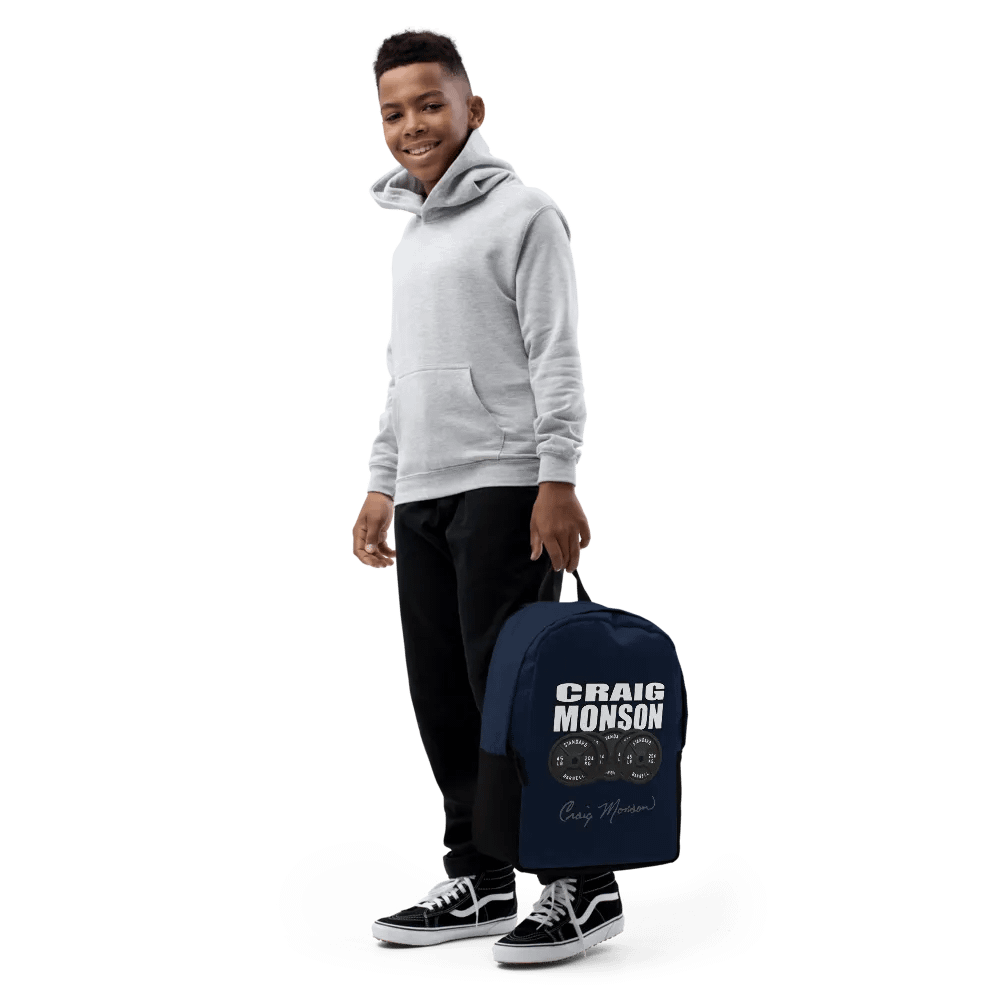 Craig Monson Barbell Signature Series Backpack (Navy Blue) product image (7)