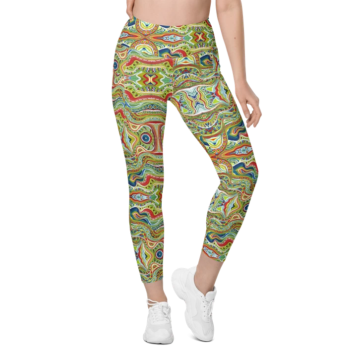 MALICIOUS FACES - LEGGINGS (WITH POCKETS!) product image (1)