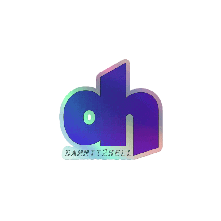 d2h Logo Hologram Sticker product image (1)