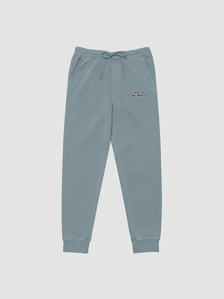 *still* on the spectrum embroidered pigment sweatpants (bubble design) product image (2)