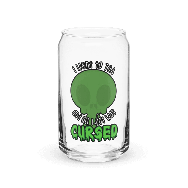 All I Got Was Cursed - Hunter - Can Glass product image (1)