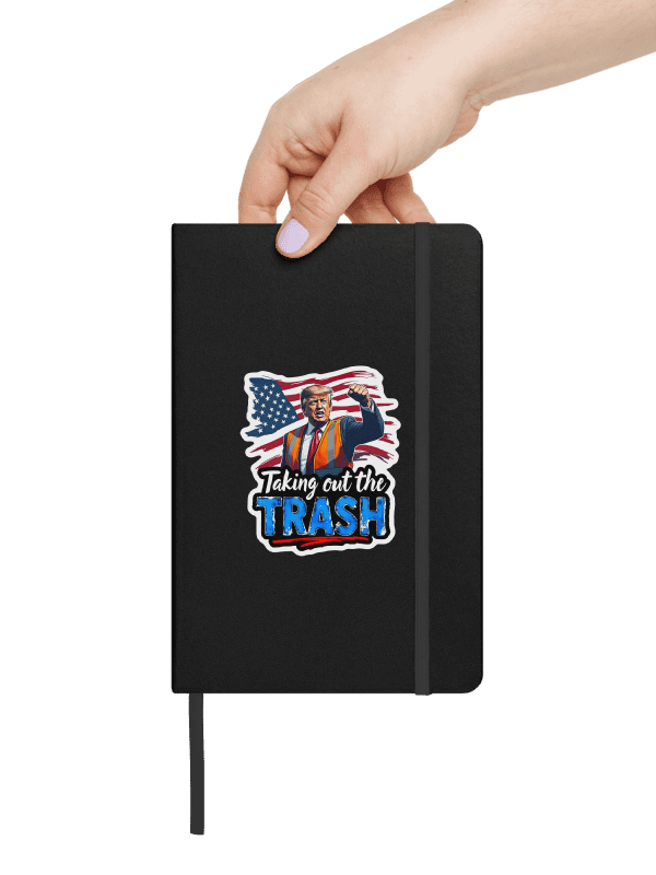Hardcover Notebook: Trump Trash Removal product image (5)