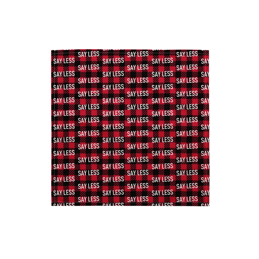 Say Less Bandana product image (1)