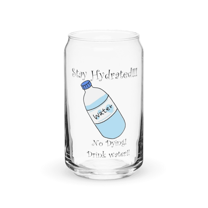 Hydrate! Glass Can Cup product image (2)