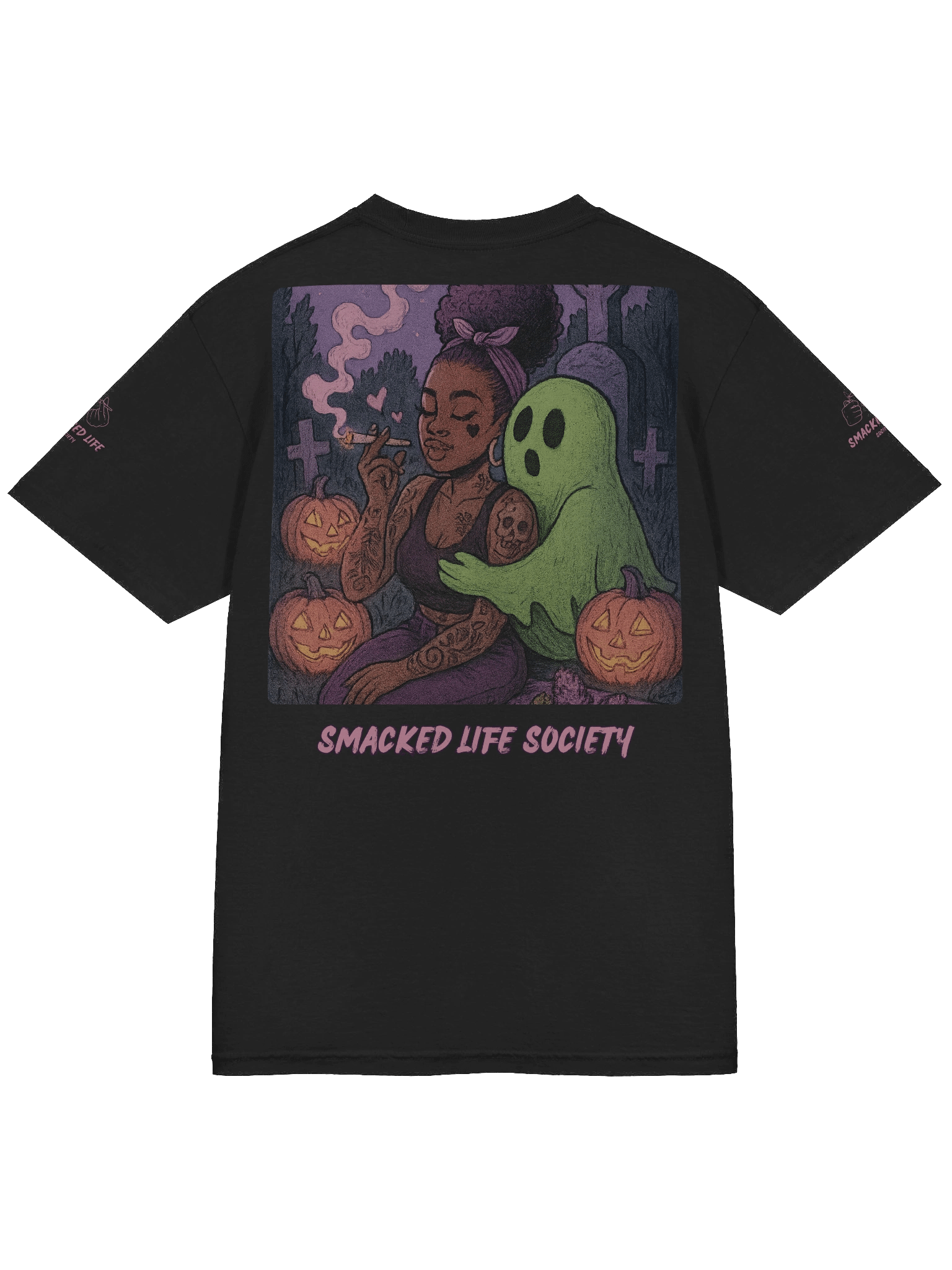 Smacked on Boo – Haunted Love Unisex T-Shirt product image (17)