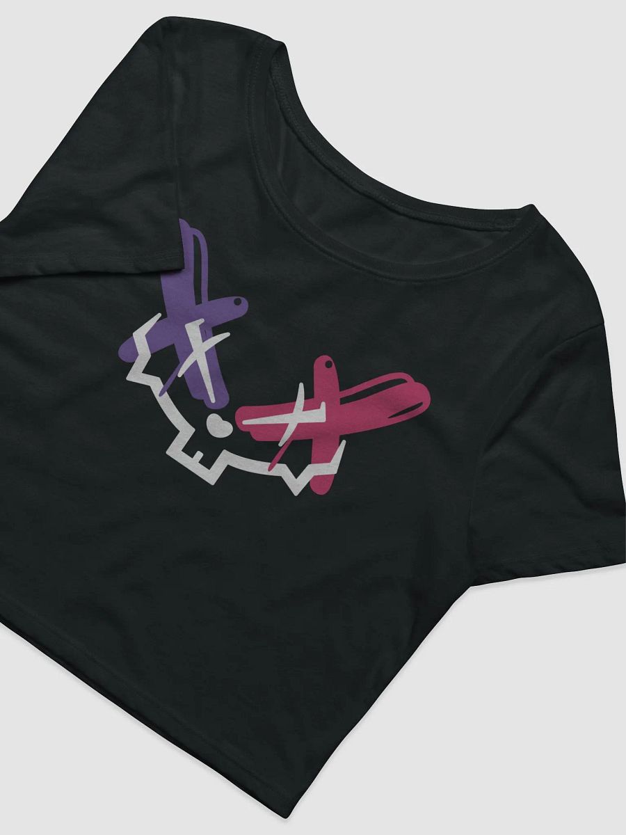 Girly Pop Crop Top - Black product image (2)