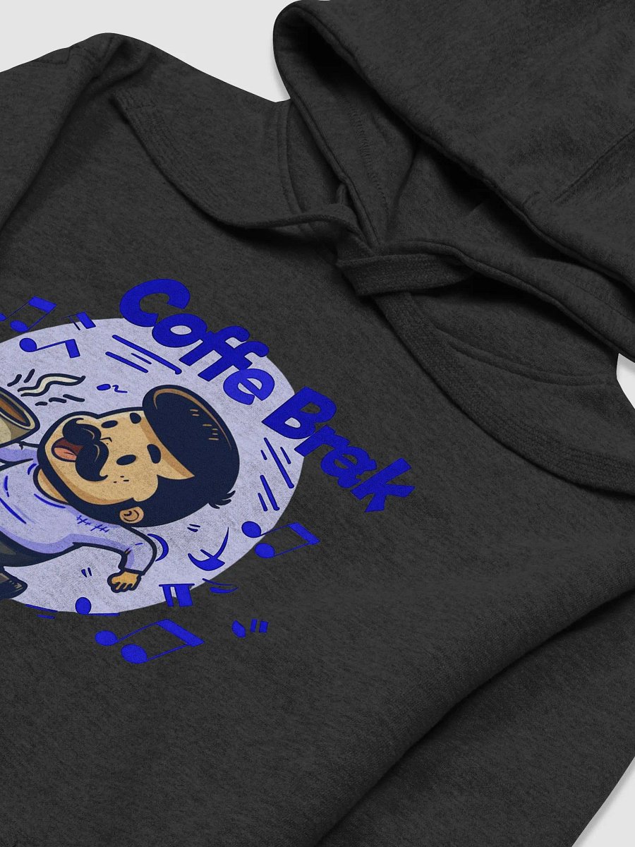 Coffee Break Hoodie Blue Variant (Large Logo) product image (3)