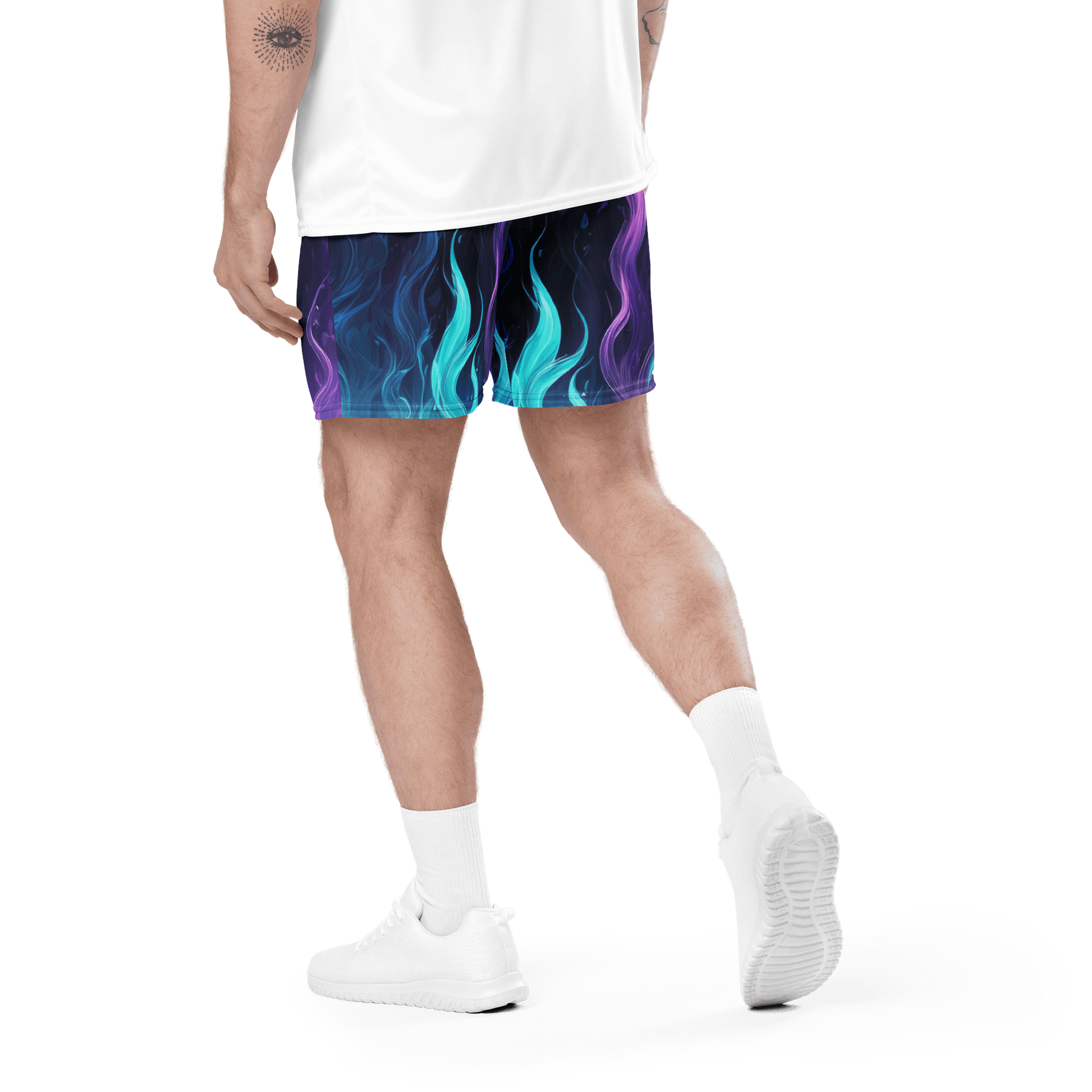 Up in Flames Athletic Shorts product image (4)