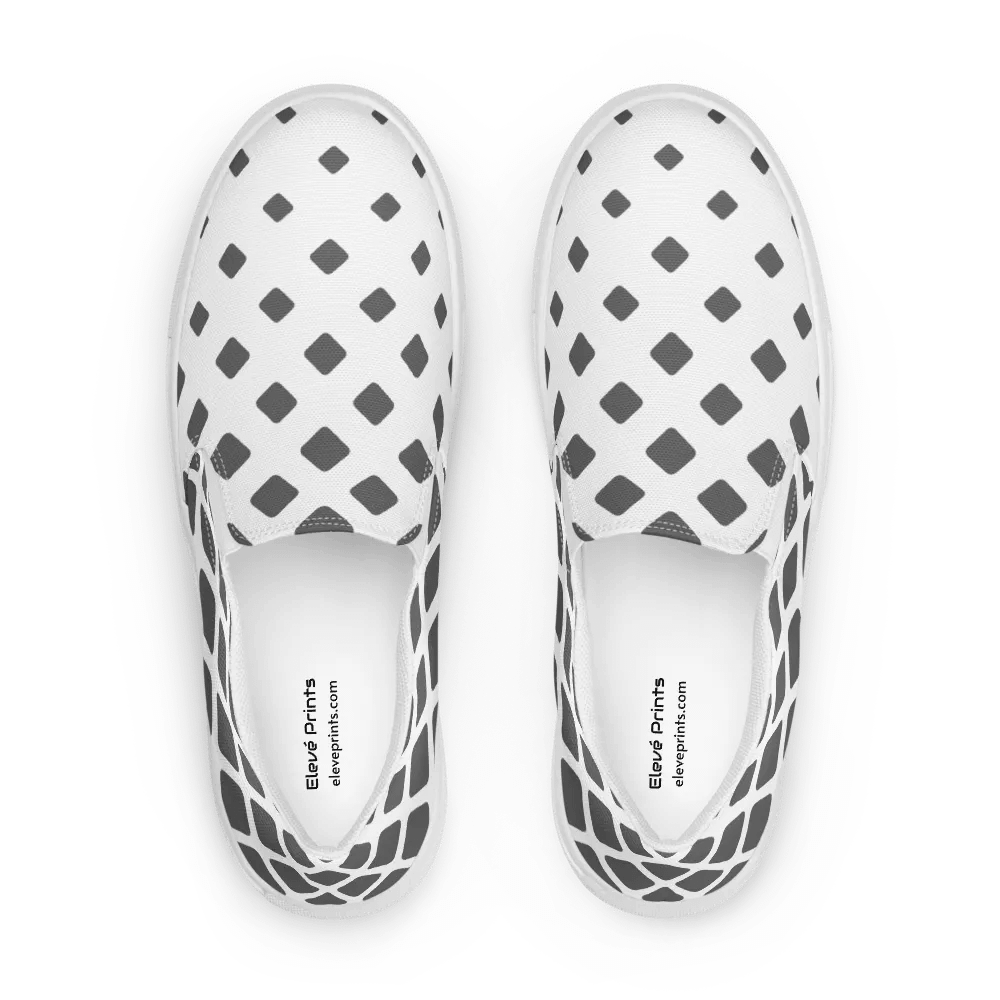 Gradient Diamond Men's Slip-On Shoes product image (2)