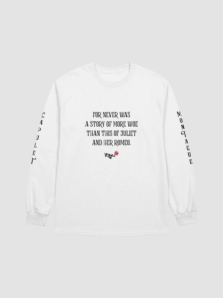 R&J Montague/Capulet Long Sleeve Tee product image (1)