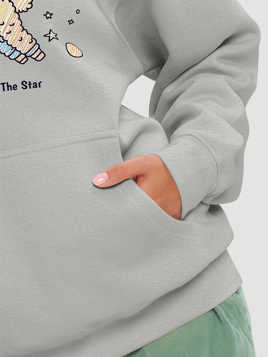 Llamanator reach for the star funny llama joke hoodie product image (22)