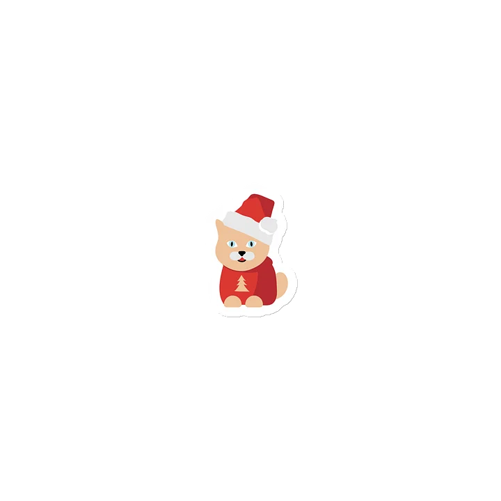 Christmas Cat Fridge Magnet product image (1)