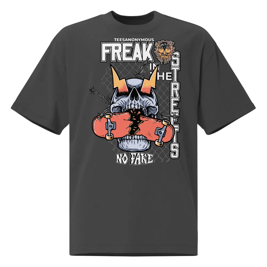 Streetwear Graphic Tee – Wipe Out by Freak in the Streets product image (5)