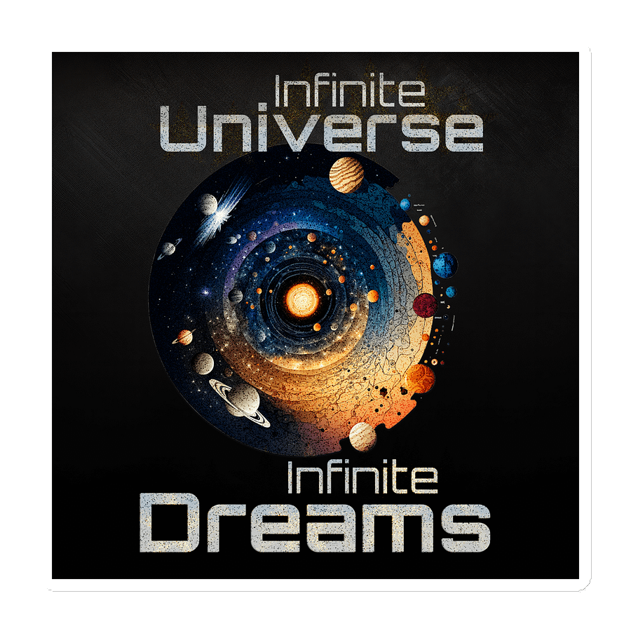 Cosmic Horizons Infinite Universe Infinite Dreams Magnet product image (1)