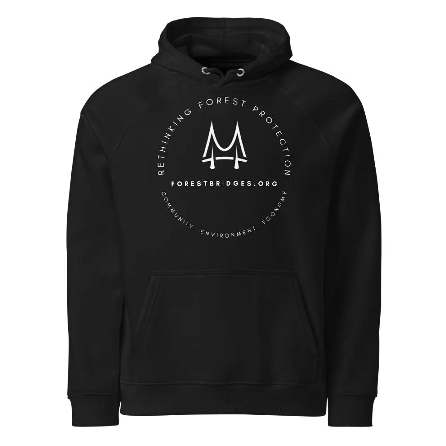 Forest Bridges Fall Colors Hoodies with Grayscale Emblem on Front product image (8)