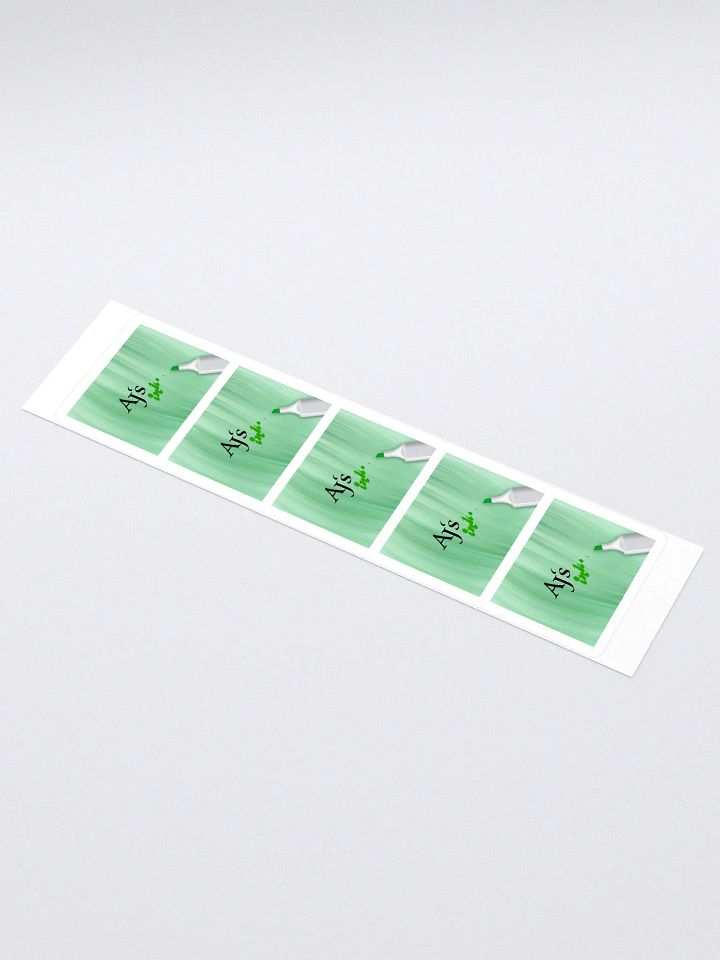 AJ's Ink Kiss Cut Stickers (Set of 5) product image (1)