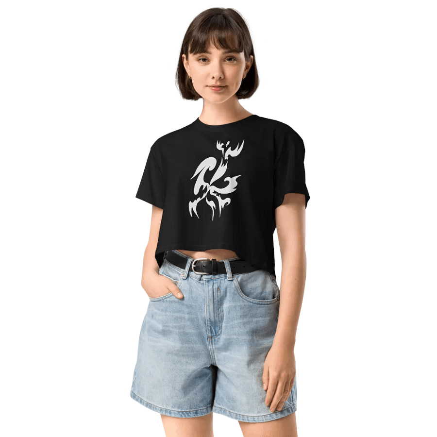 Fluttering Bird crop top product image (10)