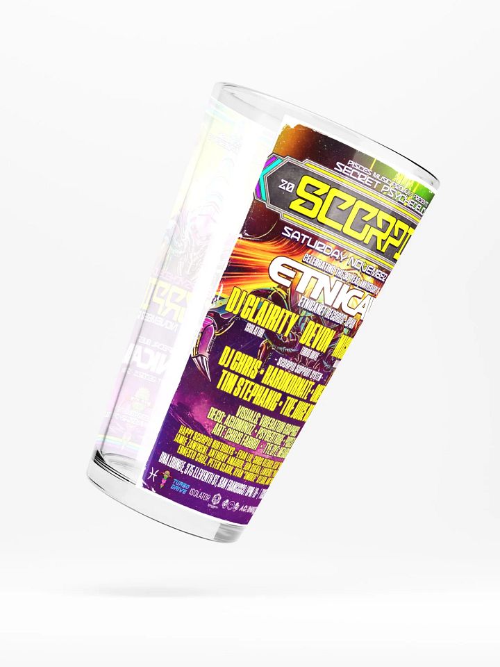 Scorpio 2024 Shaker Pint Glass product image (2)