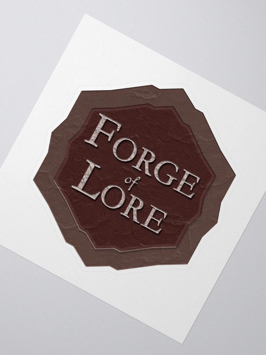 Logo Sticker || Forge of Lore product image (2)