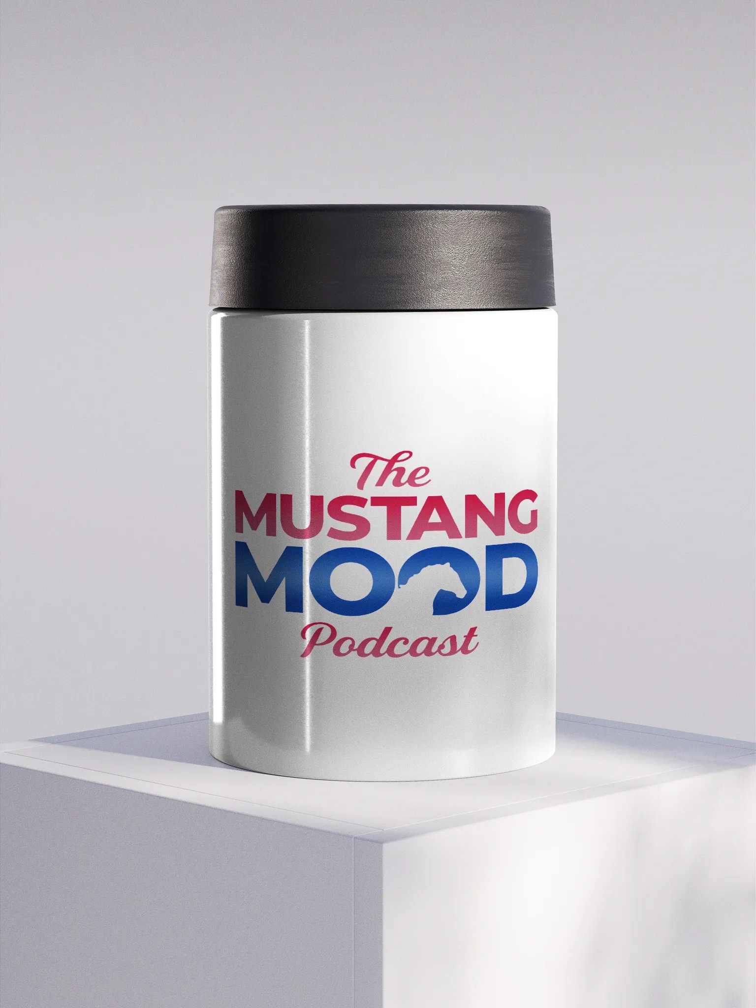 The Mustang Mood Steel Koozie product image (1)
