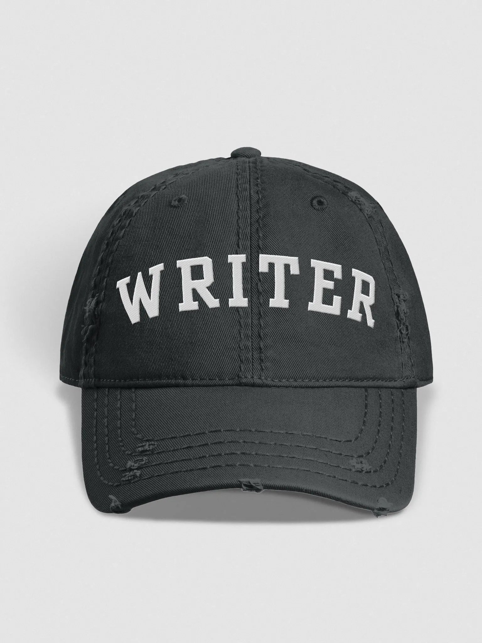 WRITER Distressed Dad Hat product image (1)