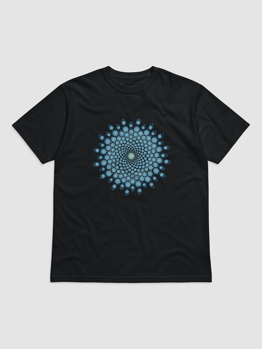 Blue Dot Mandala Unisex Organic T-Shirt product image (1)