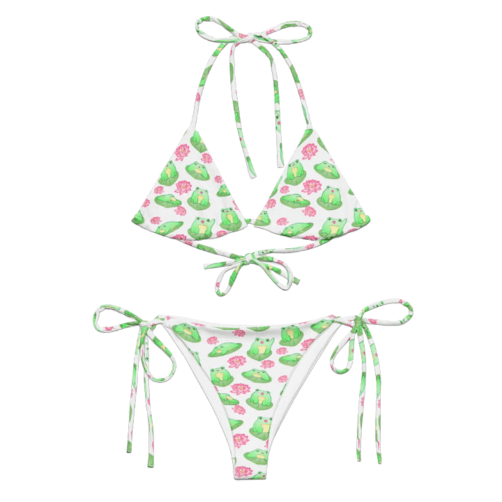 Kawaii Froggie String Bikini product image (1)