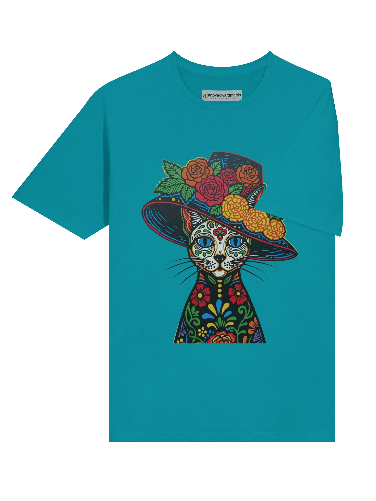 Cat Catrina Unisex Tee product image (119)