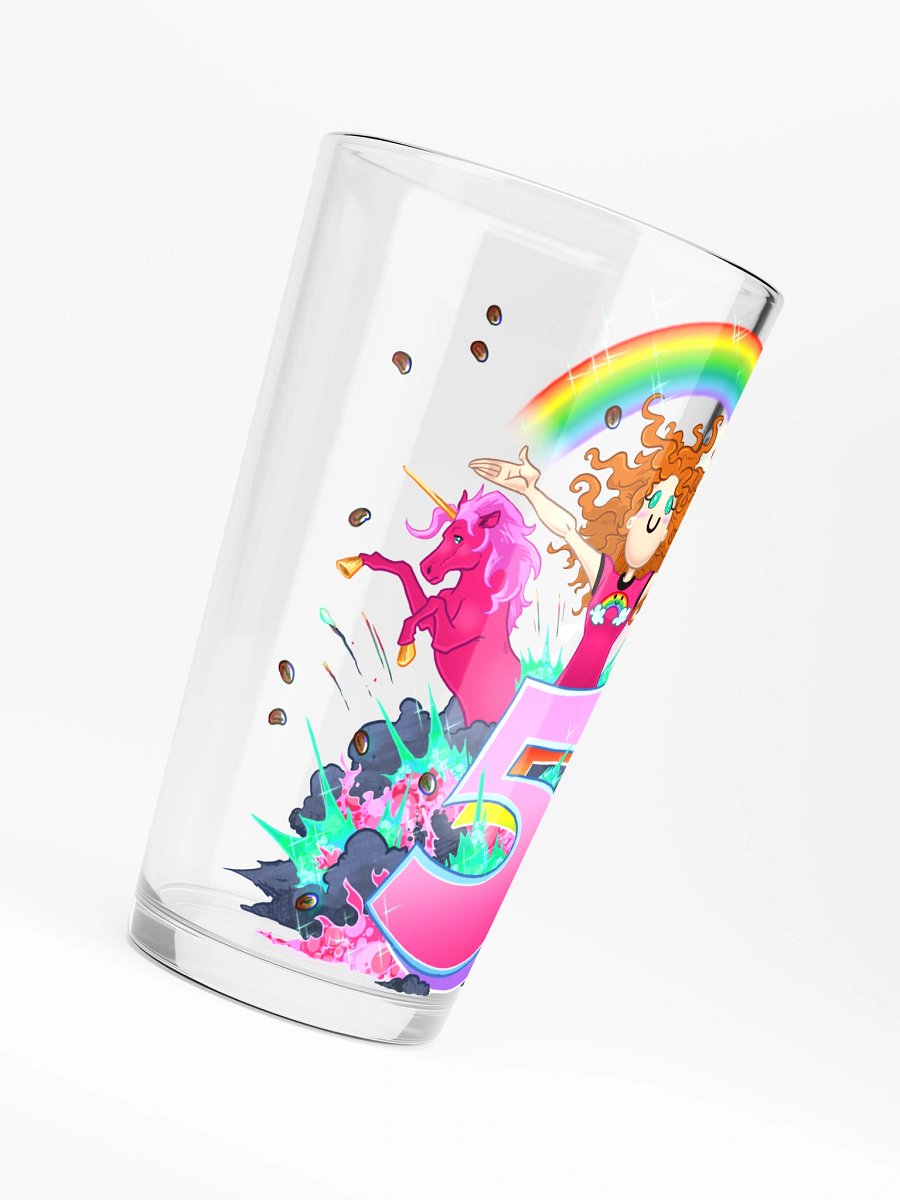 LadyAm5Years Pint Glass product image (6)