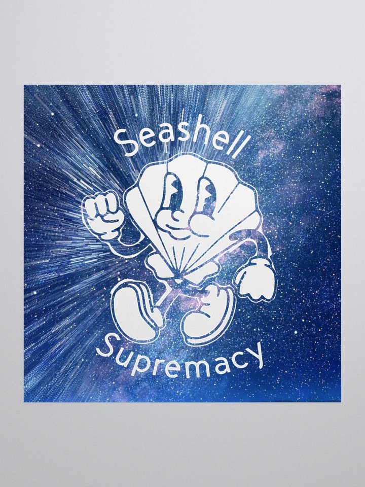 galaxy seashell sticker product image (1)