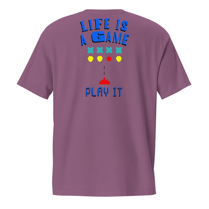 Life is a game - pocket T product image (7)