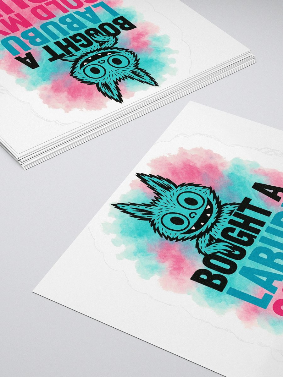Soulful Labubu Kiss Cut Sticker product image (11)
