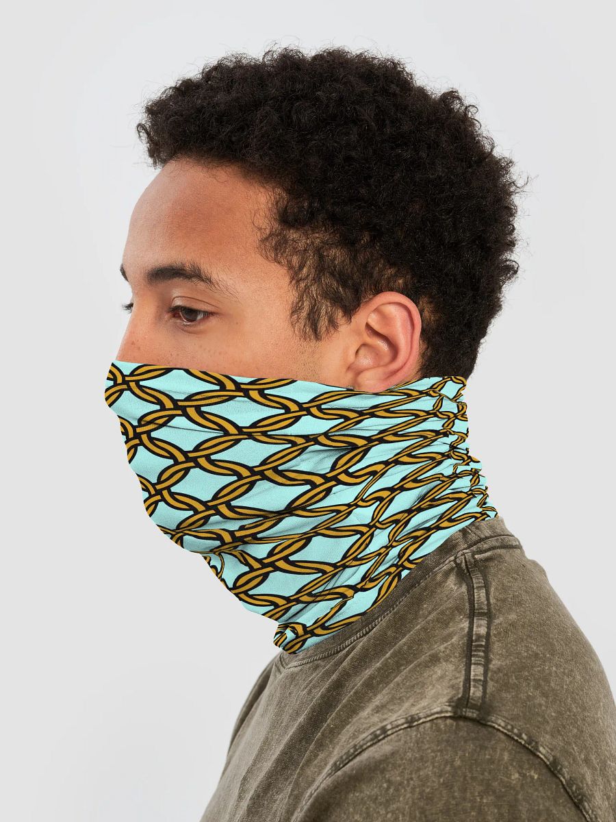 Inter locking circles Neck Gaiter product image (3)