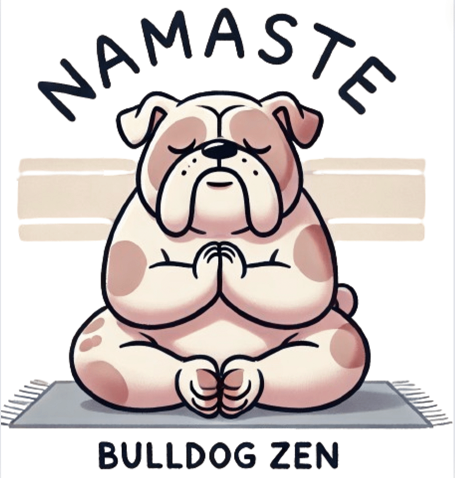 Namaste: Bulldog Zen Moments product image (1)
